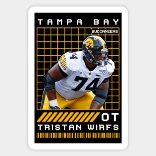 TRISTAN WIRFS - OT - TAMPA BAY BUCCANEERS Magnet